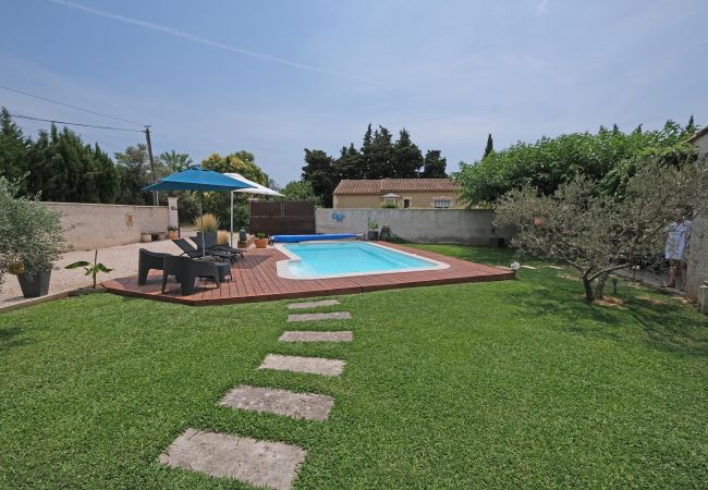 Maison à Mouriès - Location vacances maison piscine MOURIES LS1-312 Maison à Mouriès - Location vacances maison piscine MOURIES LS1-312