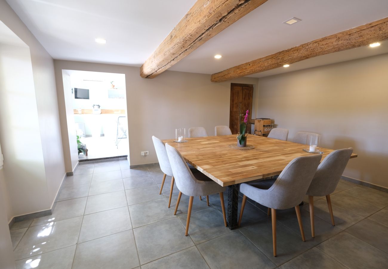 Villa à Barbentane - Location vacances avec piscine BARBENTANE LS6-255.