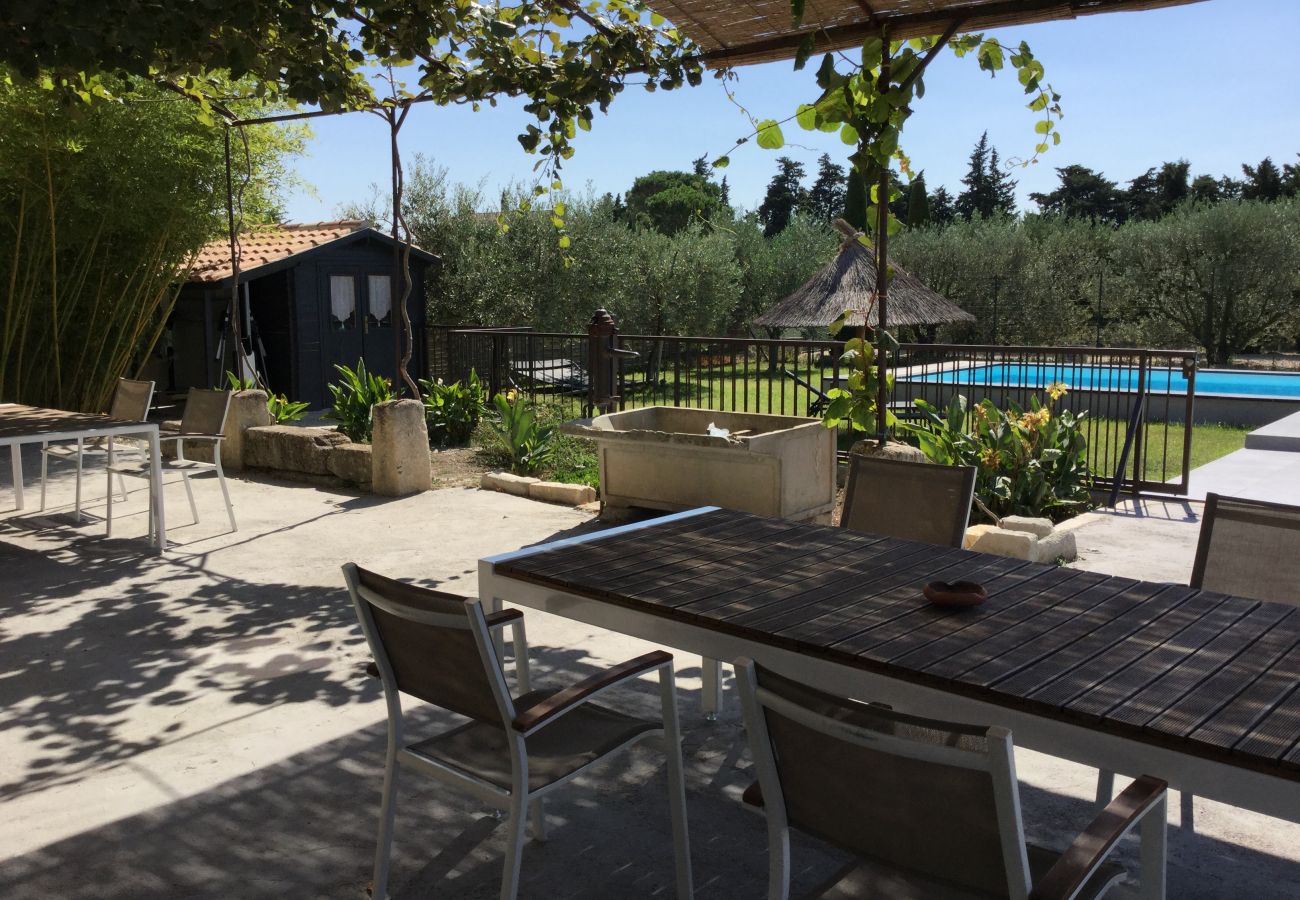Villa à Barbentane - Location vacances avec piscine BARBENTANE LS6-255.