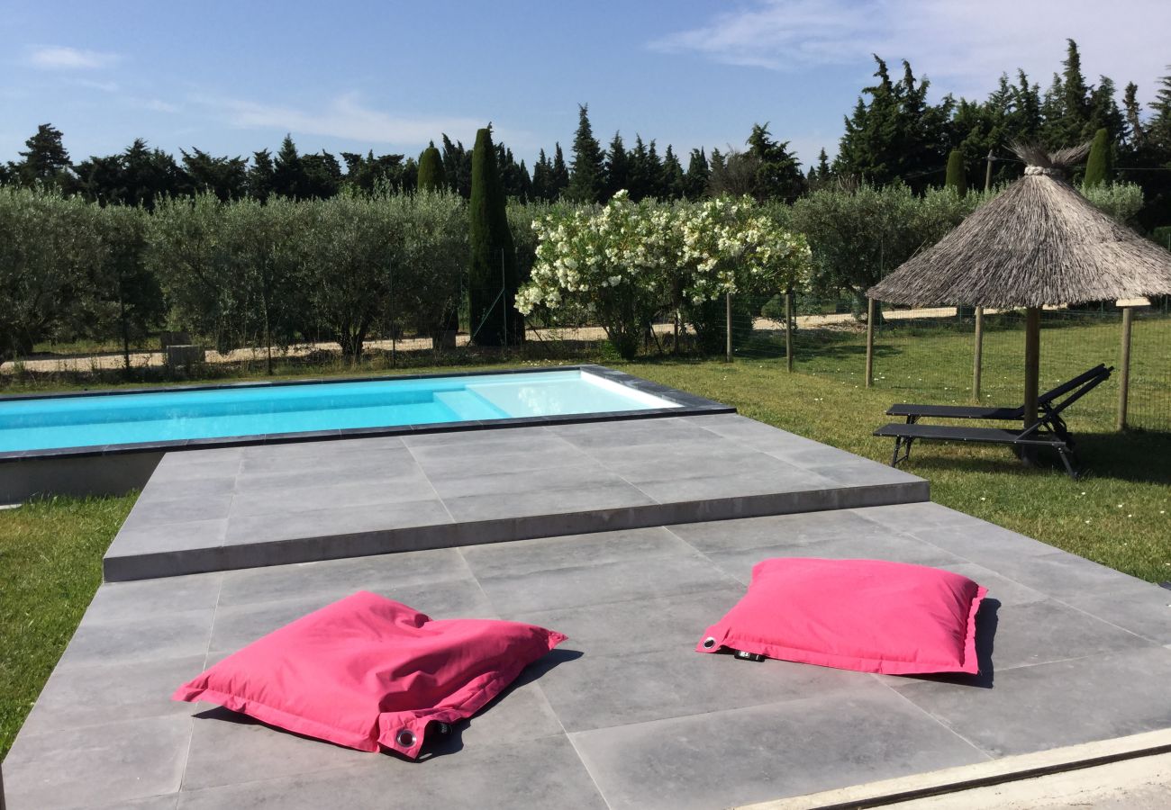 Villa à Barbentane - Location vacances avec piscine BARBENTANE LS6-255.