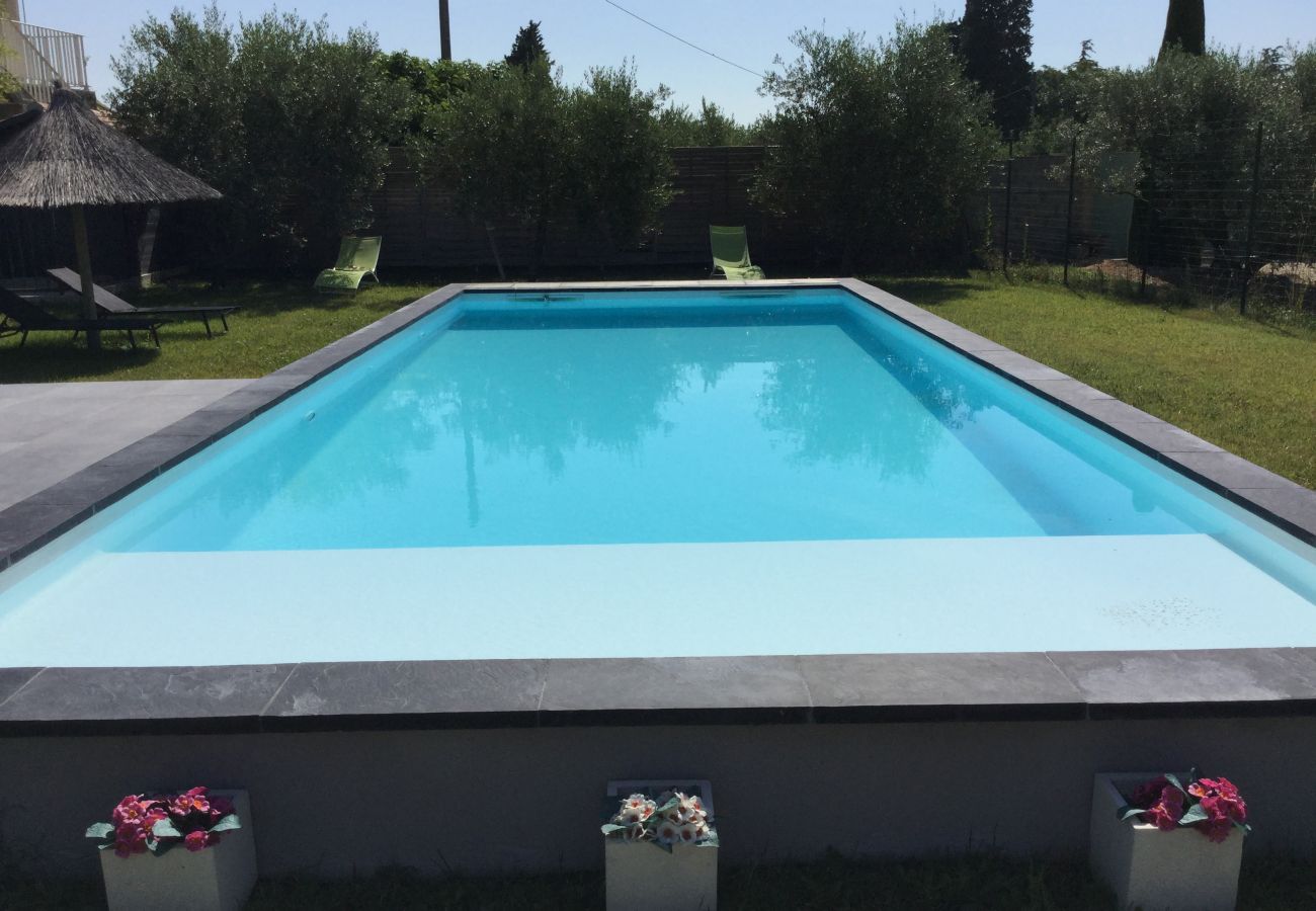 Villa à Barbentane - Location vacances avec piscine BARBENTANE LS6-255.