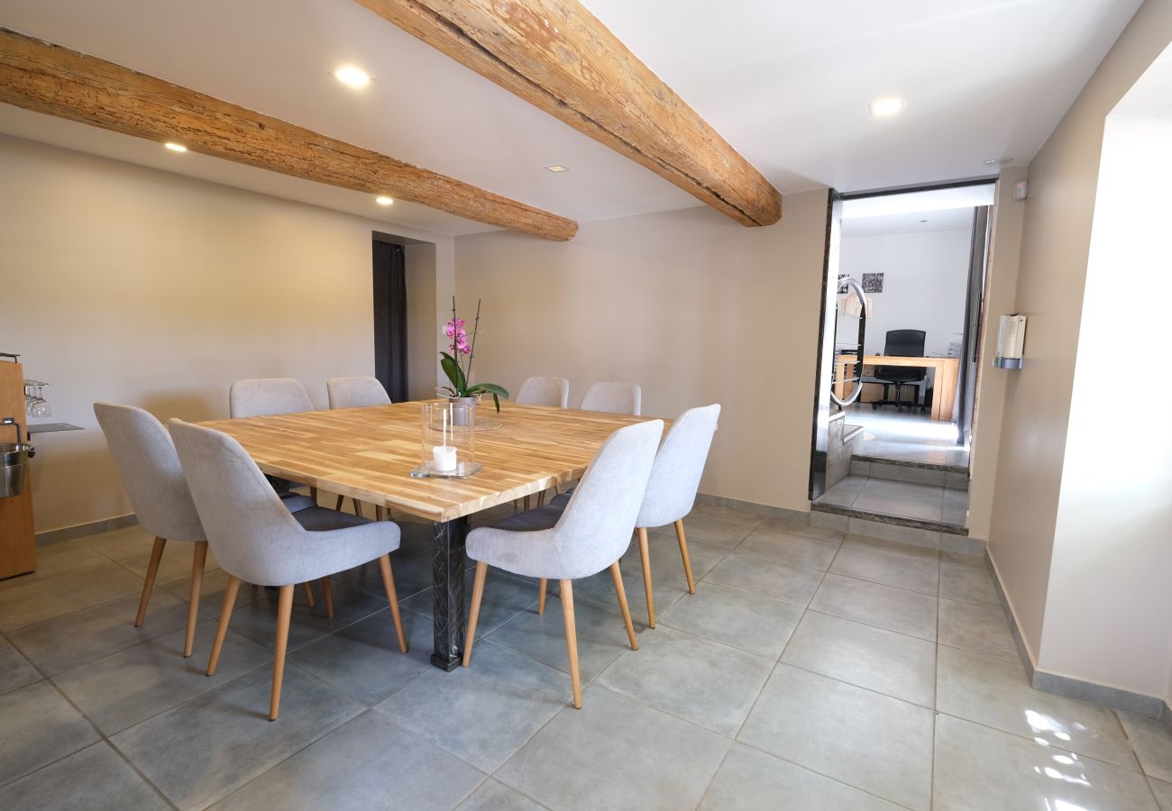 Villa à Barbentane - Location vacances avec piscine BARBENTANE LS6-255.