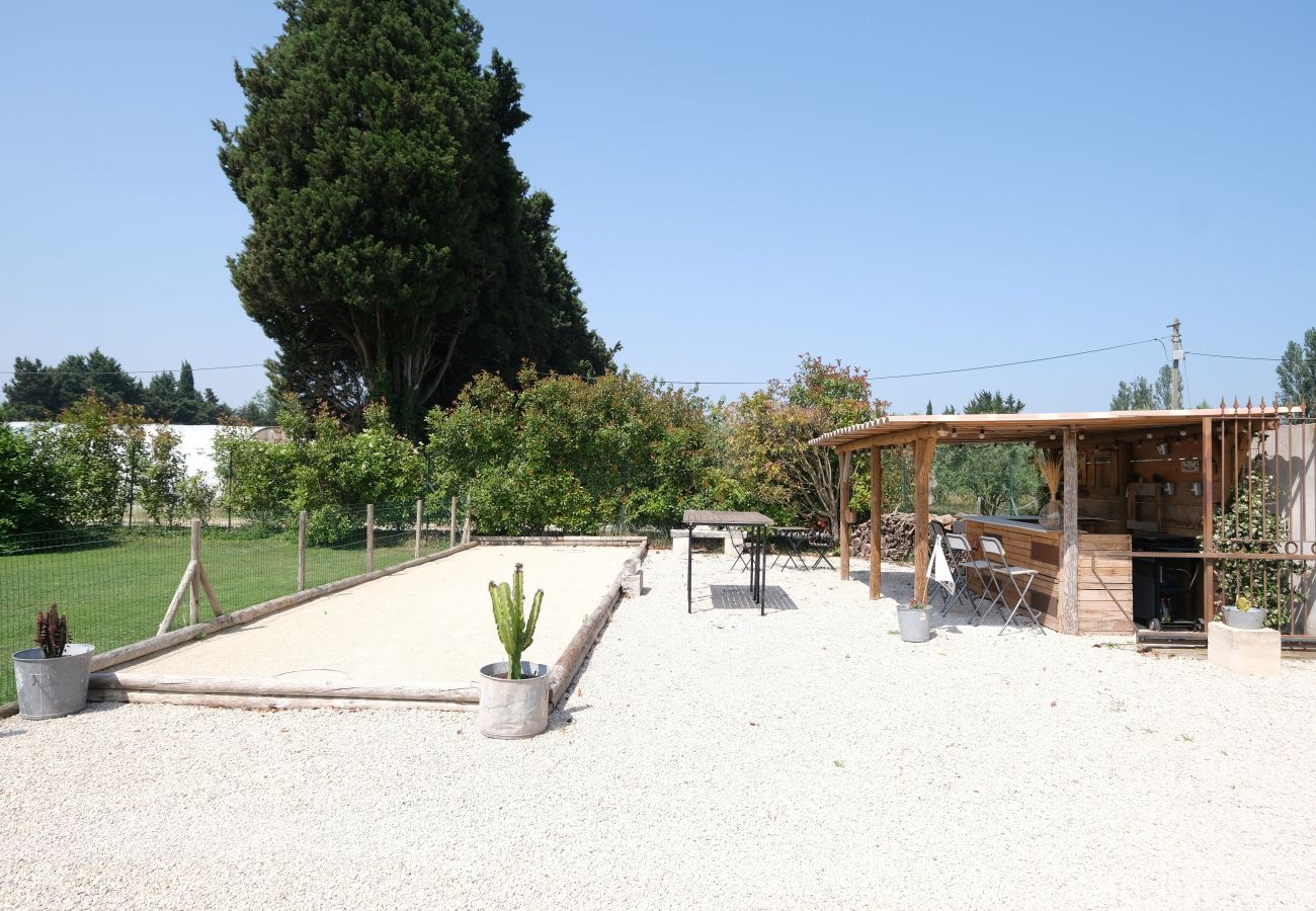 Villa à Barbentane - Location vacances avec piscine BARBENTANE LS6-255