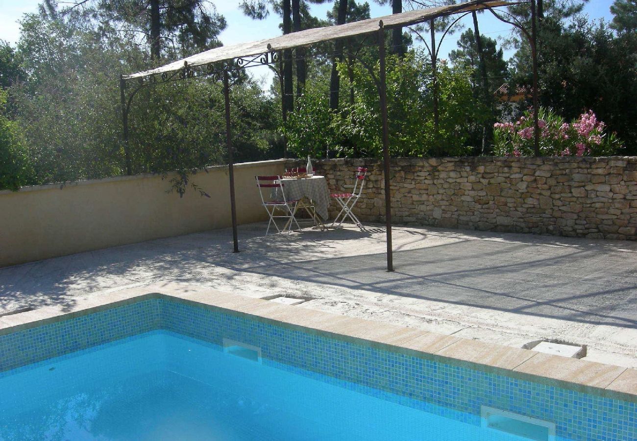 Villa à Roussillon - Location vacances maison piscine ROUSSILLON LS2-91.