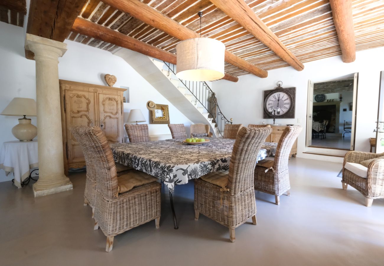 Villa à Cavaillon - Location vacances mas piscine LES TAILLADES LS2-11