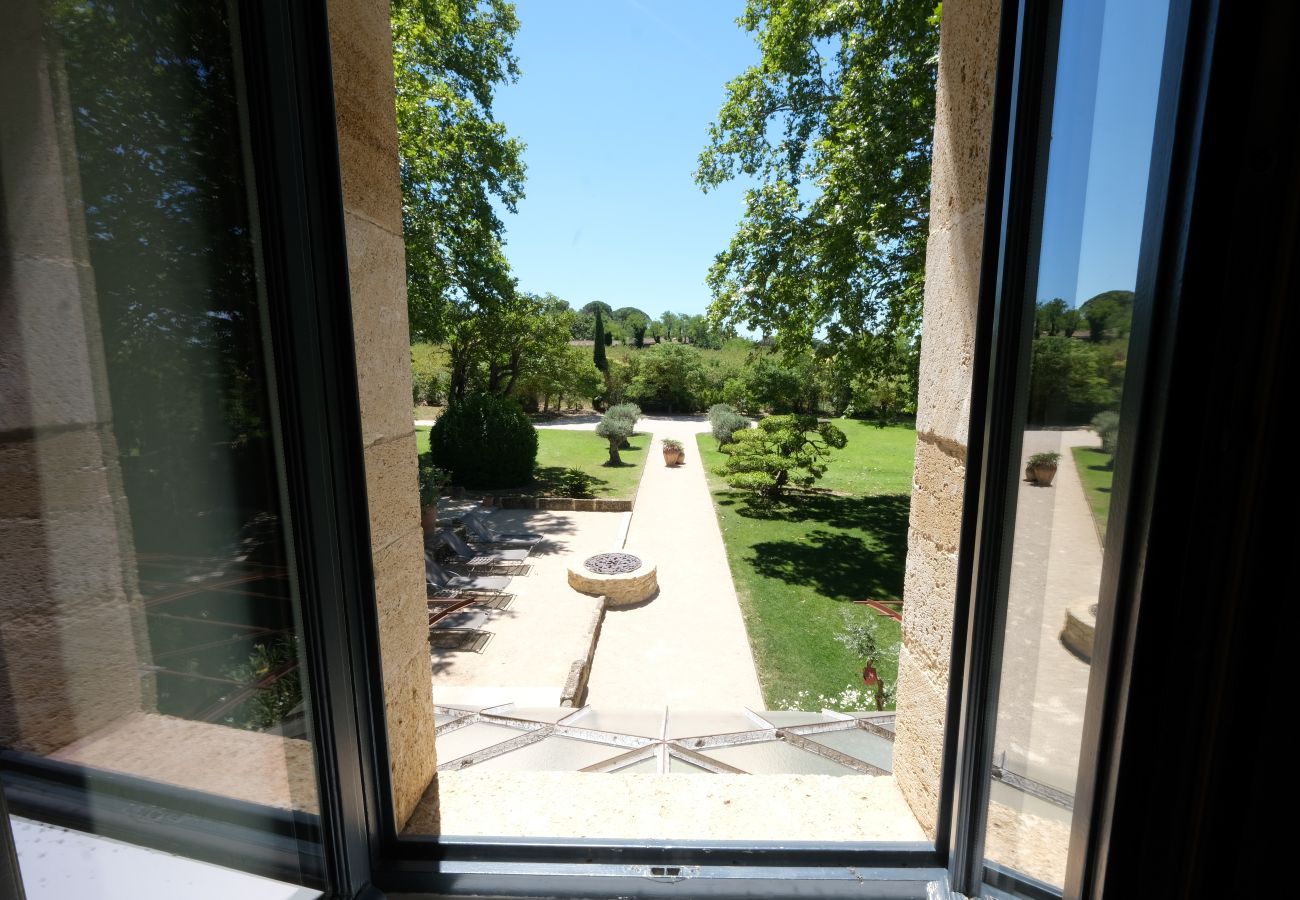 Villa à Cavaillon - Location vacances mas piscine LES TAILLADES LS2-11