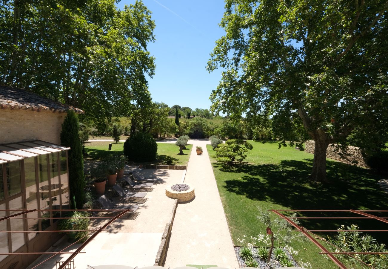 Villa à Cavaillon - Location vacances mas piscine LES TAILLADES LS2-11
