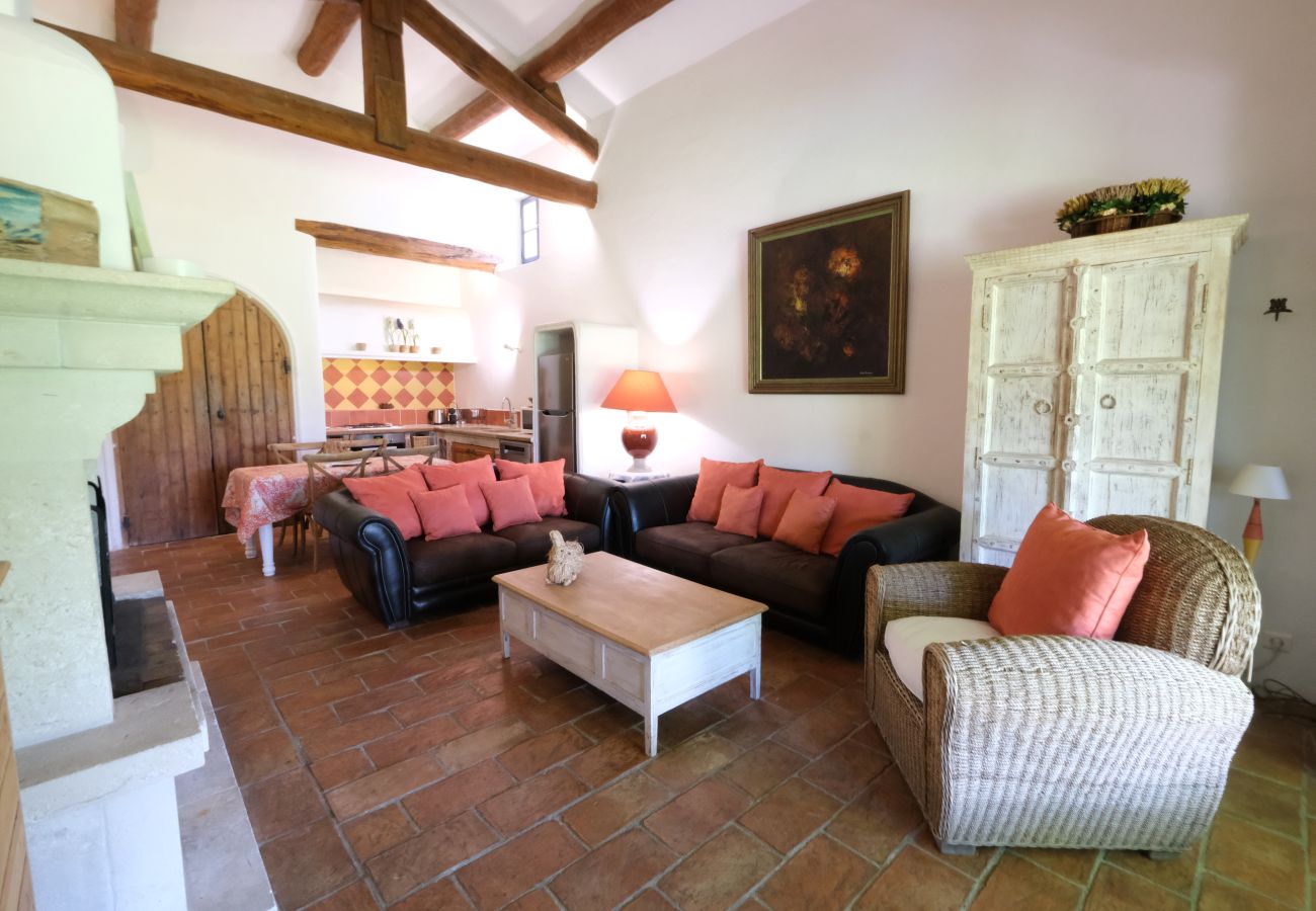 Villa à Cavaillon - Location vacances mas piscine LES TAILLADES LS2-11