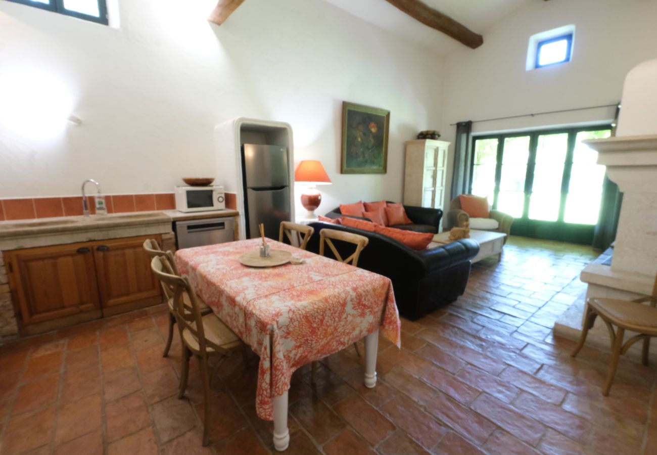 Villa à Cavaillon - Location vacances mas piscine LES TAILLADES LS2-11