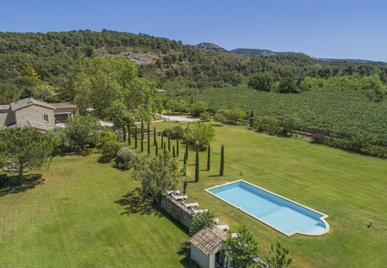 Villa à Cavaillon - Location vacances mas piscine LES TAILLADES LS2-11