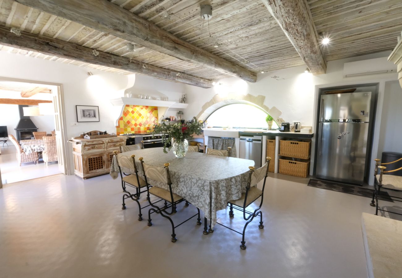 Villa à Cavaillon - Location vacances mas piscine LES TAILLADES LS2-11
