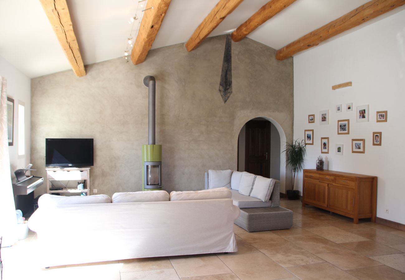 Maison à Aureille - Location vacances maison piscine AUREILLE LS1-406.