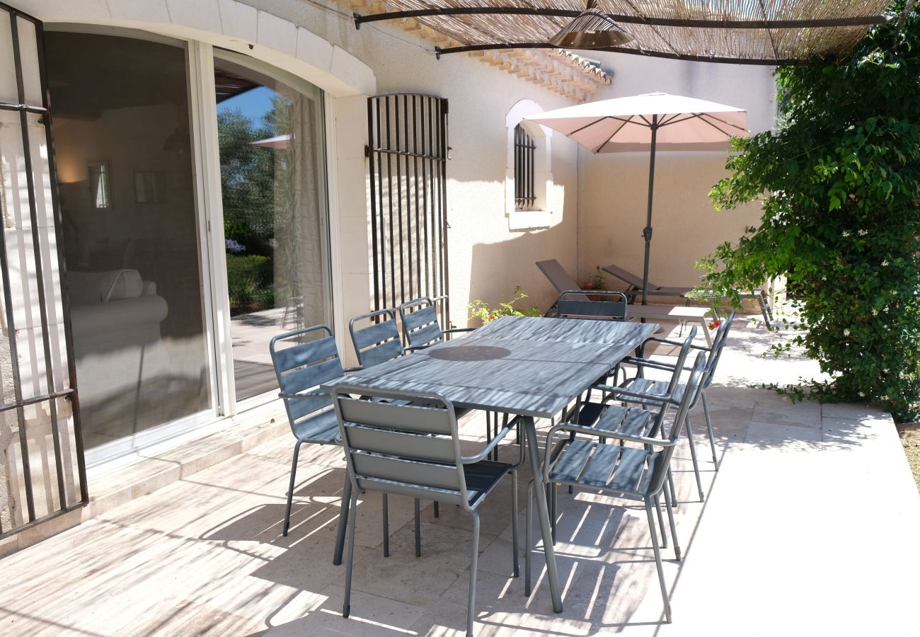 Maison à Aureille - Location vacances maison piscine AUREILLE LS1-406.