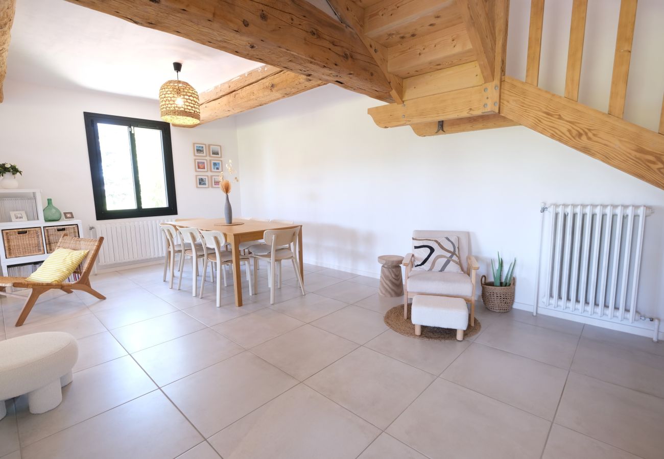 Villa à Lagnes - Location vacances maison piscine LAGNES LS2-411.
