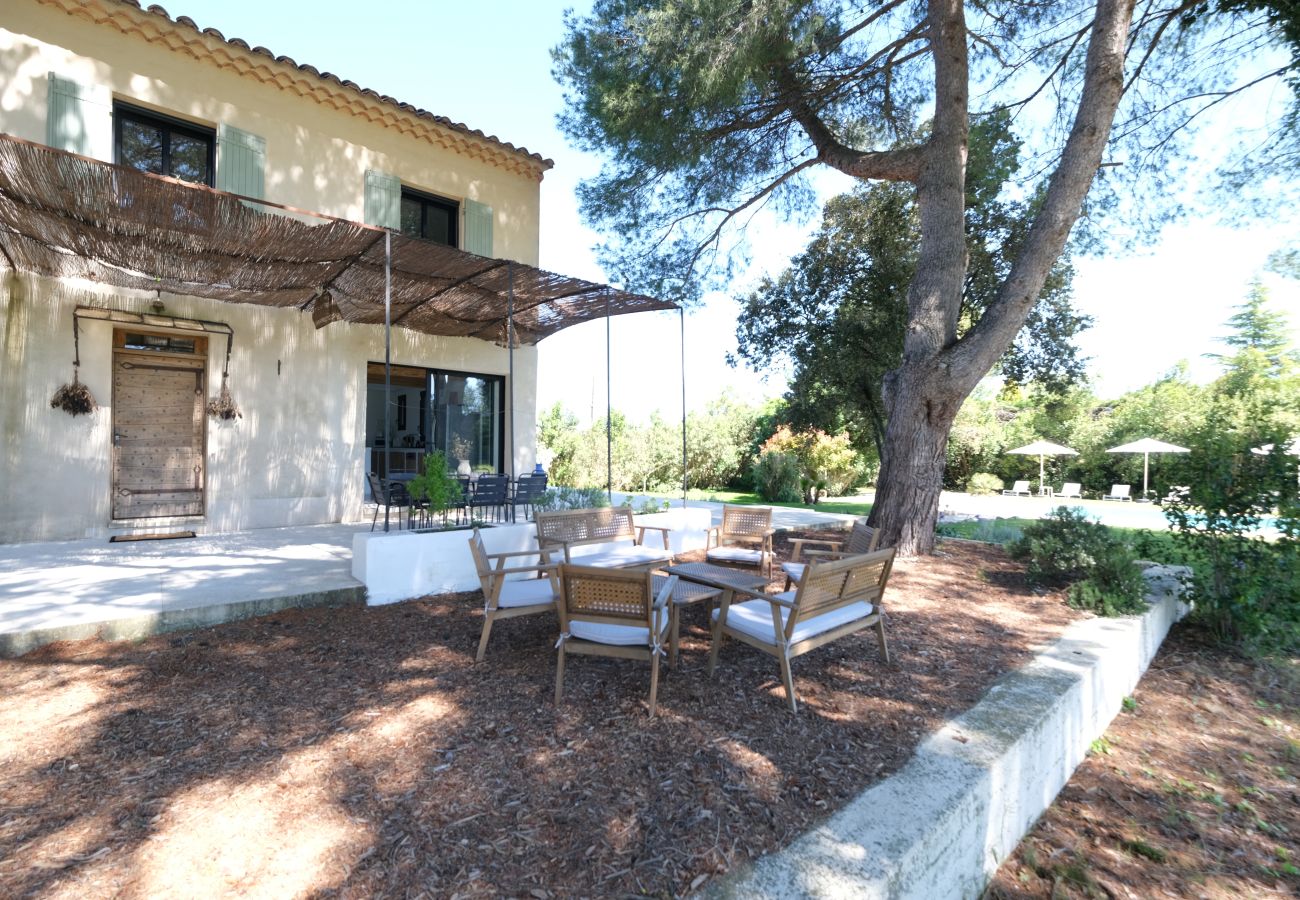 Villa à Lagnes - Location vacances maison piscine LAGNES LS2-411.