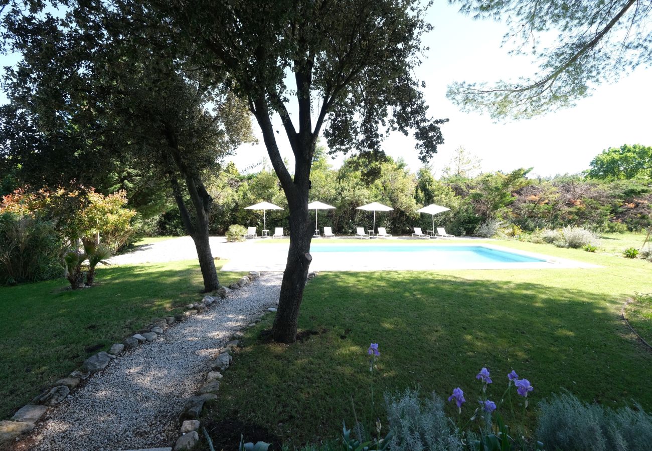 Villa à Lagnes - Location vacances maison piscine LAGNES LS2-411.
