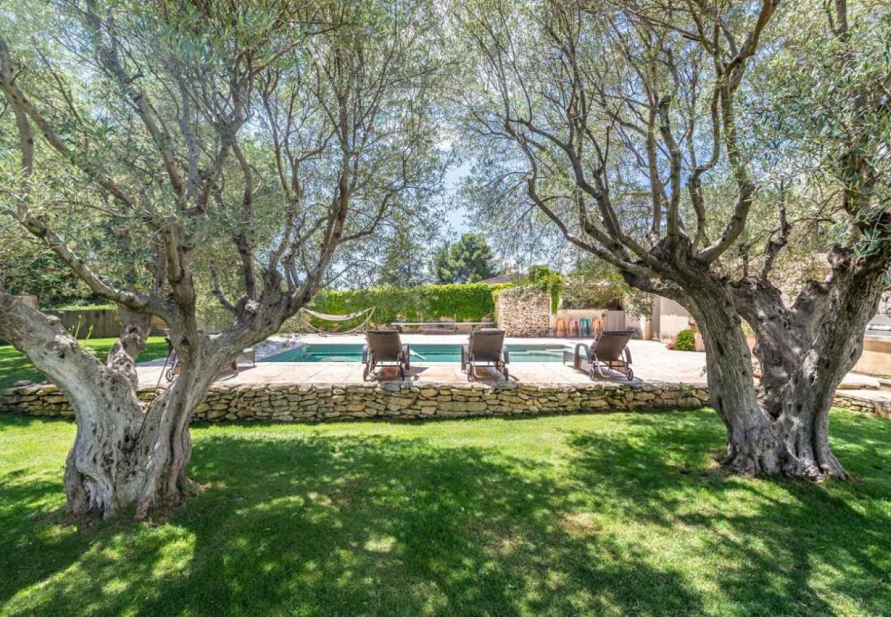 Villa à Aureille - Location vacances maison piscine AUREILLE LS1-417.