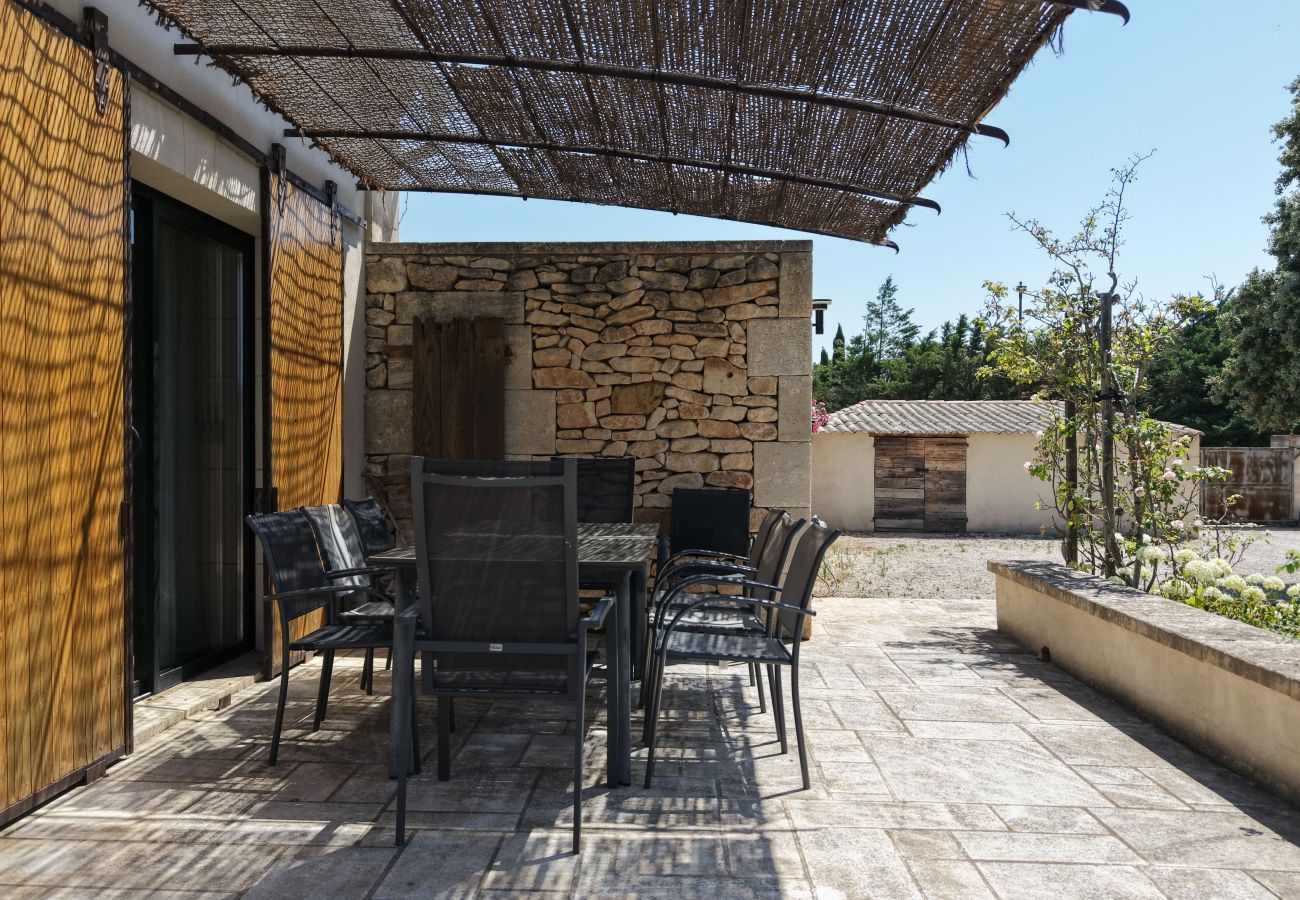 Villa à Aureille - Location vacances maison piscine AUREILLE LS1-417