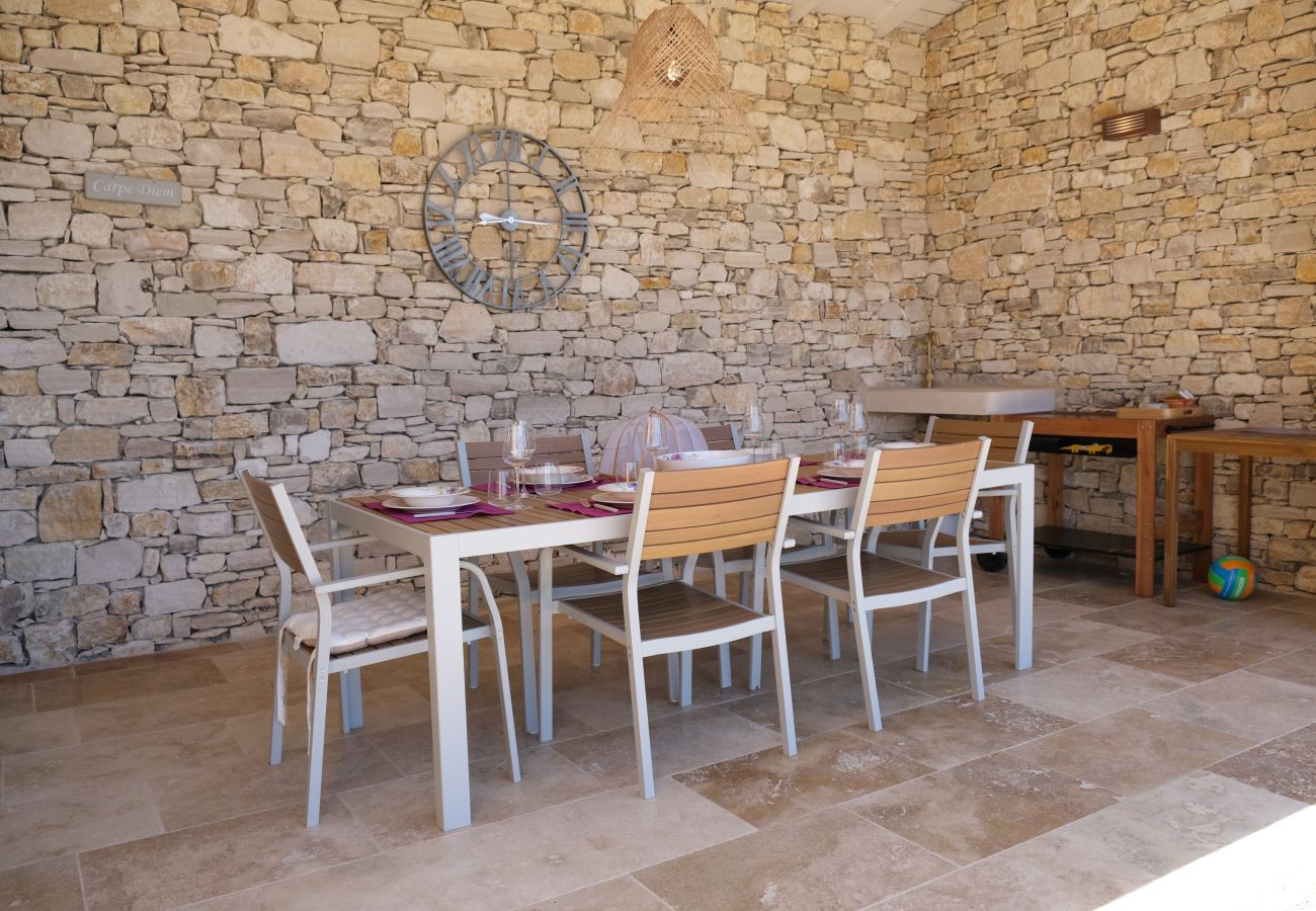 Villa à Roussillon - Location vacances piscine ROUSSILLON LS2-446.