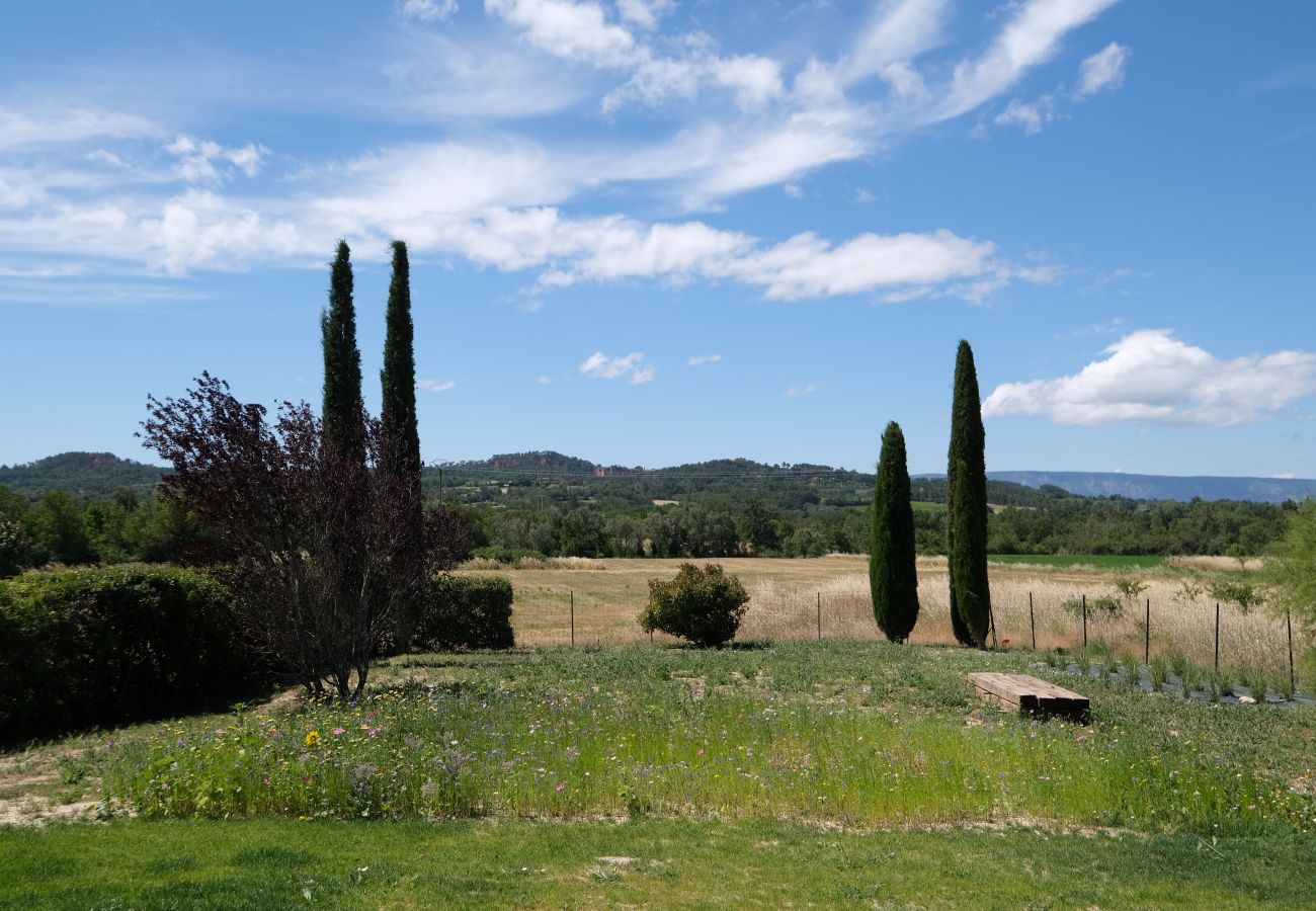 Villa à Roussillon - Location vacances piscine ROUSSILLON LS2-446.