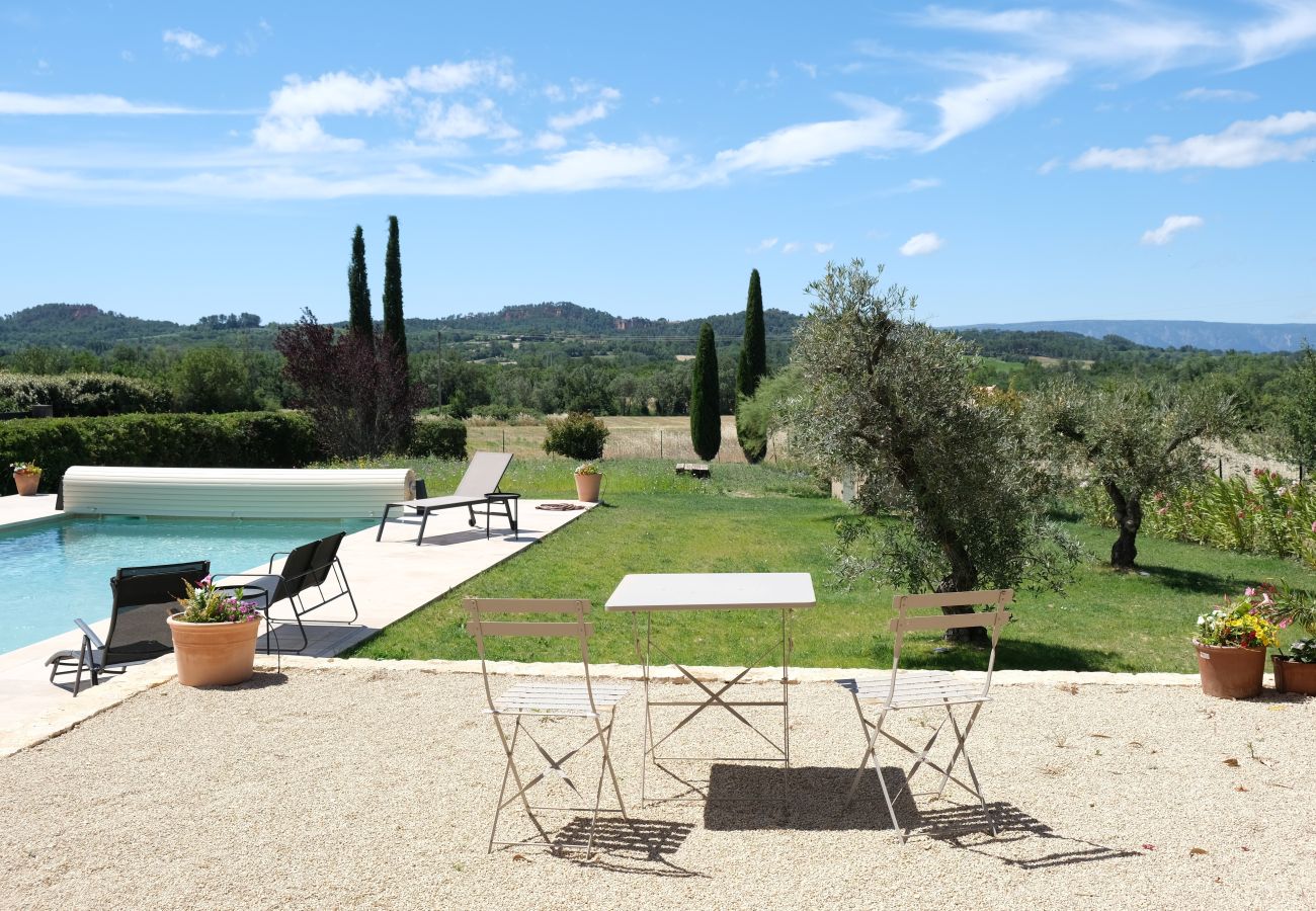 Villa à Roussillon - Location vacances piscine ROUSSILLON LS2-446.