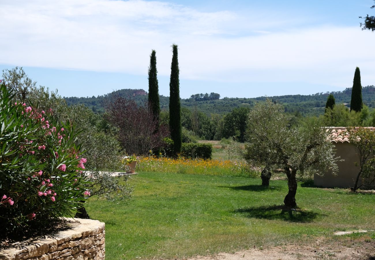 Villa à Roussillon - Location vacances piscine ROUSSILLON LS2-446.