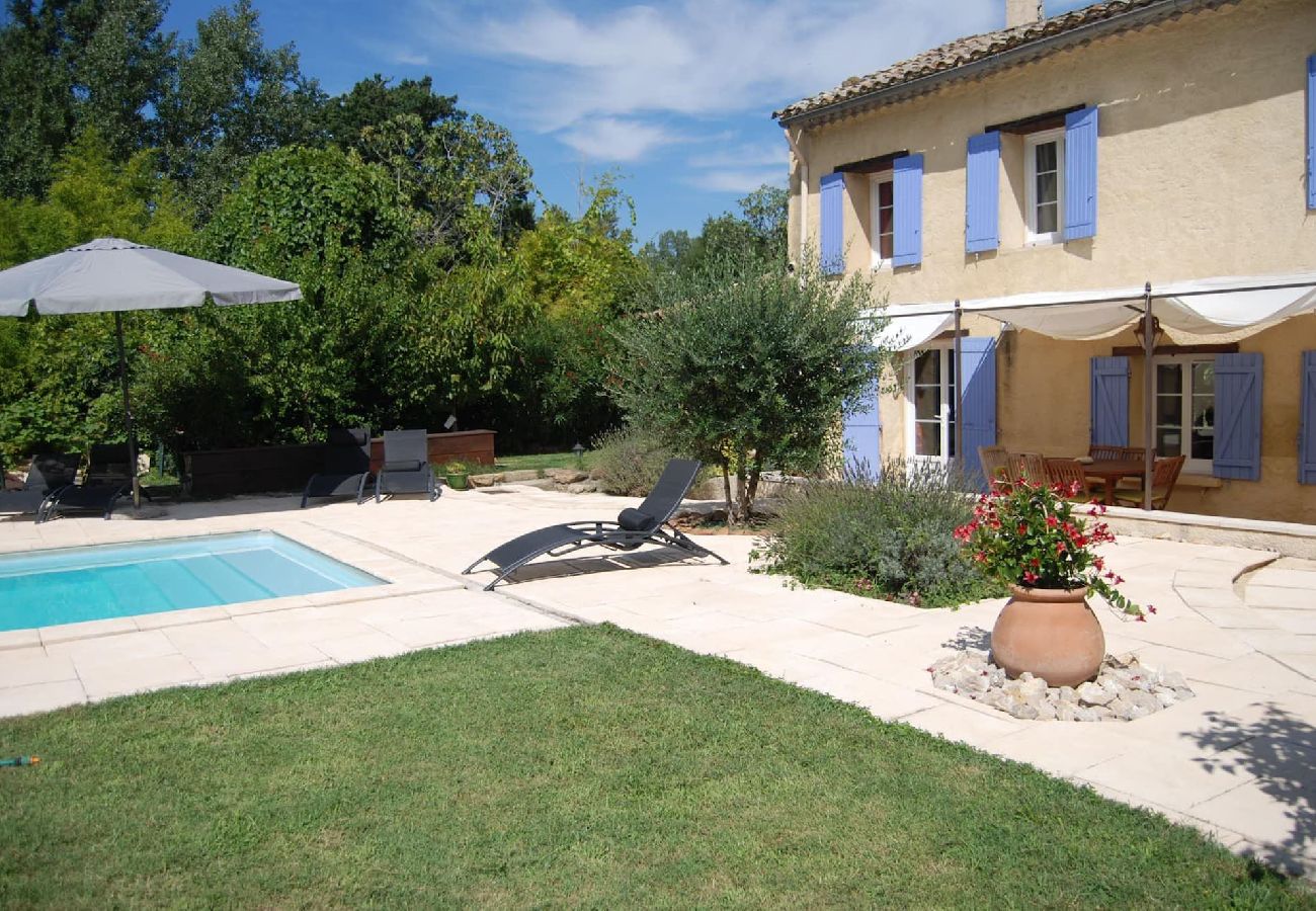 Villa à Le Beaucet - Location vacances maison piscine ALTHEN LES PALUDS  LS6-71.