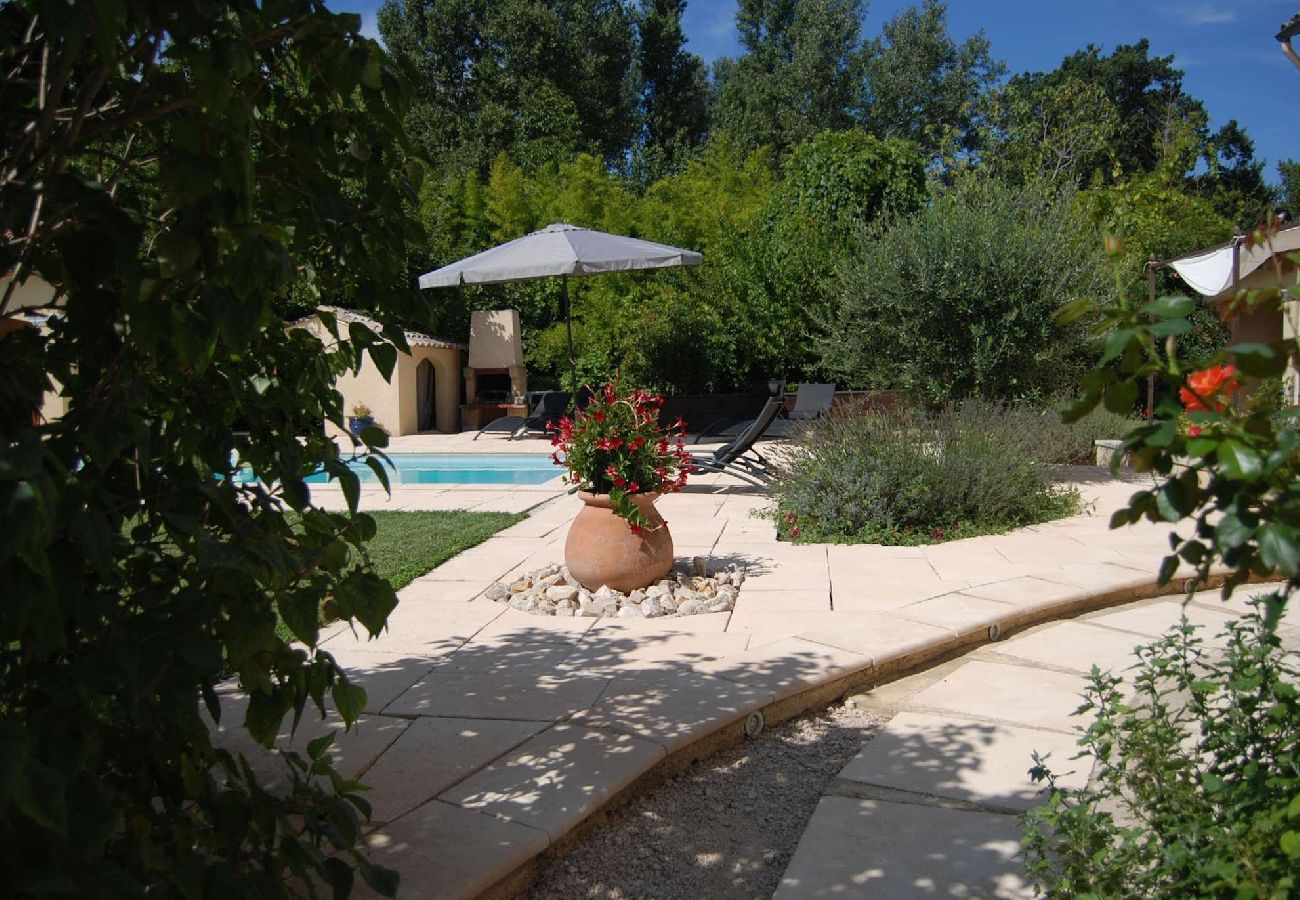 Villa à Le Beaucet - Location vacances maison piscine ALTHEN LES PALUDS  LS6-71.