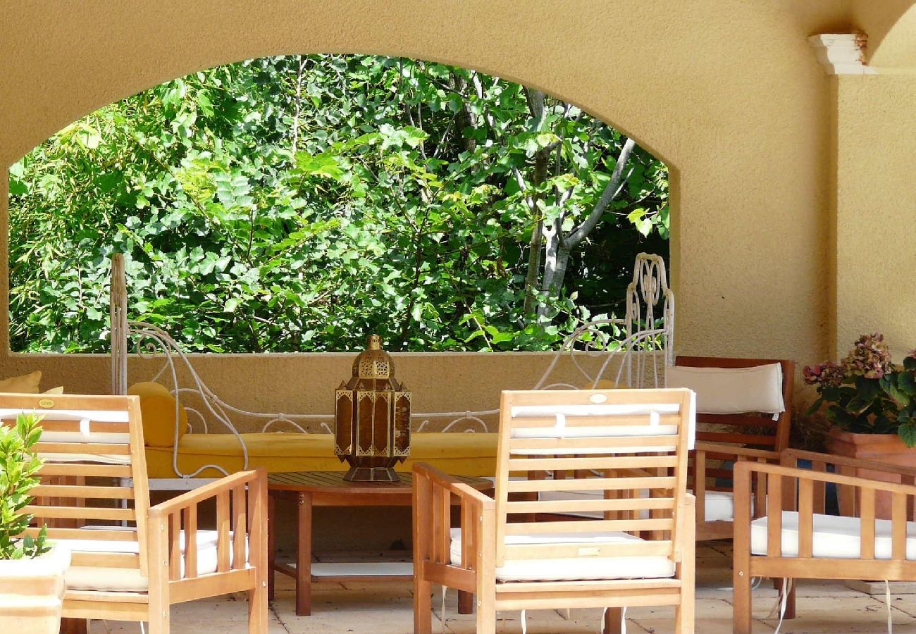 Villa à Le Beaucet - Location vacances maison piscine ALTHEN LES PALUDS  LS6-71.