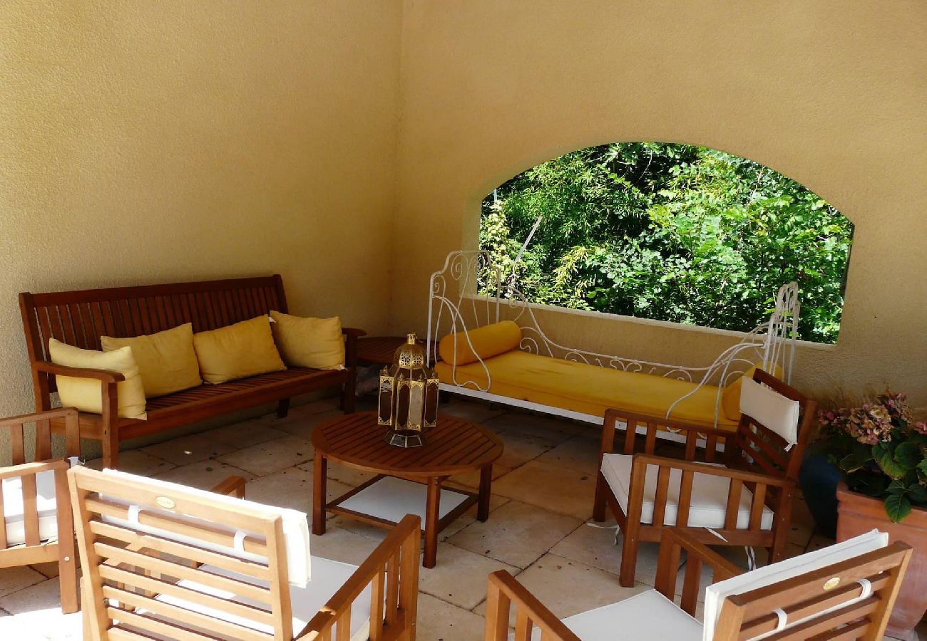 Villa à Le Beaucet - Location vacances maison piscine ALTHEN LES PALUDS  LS6-71.