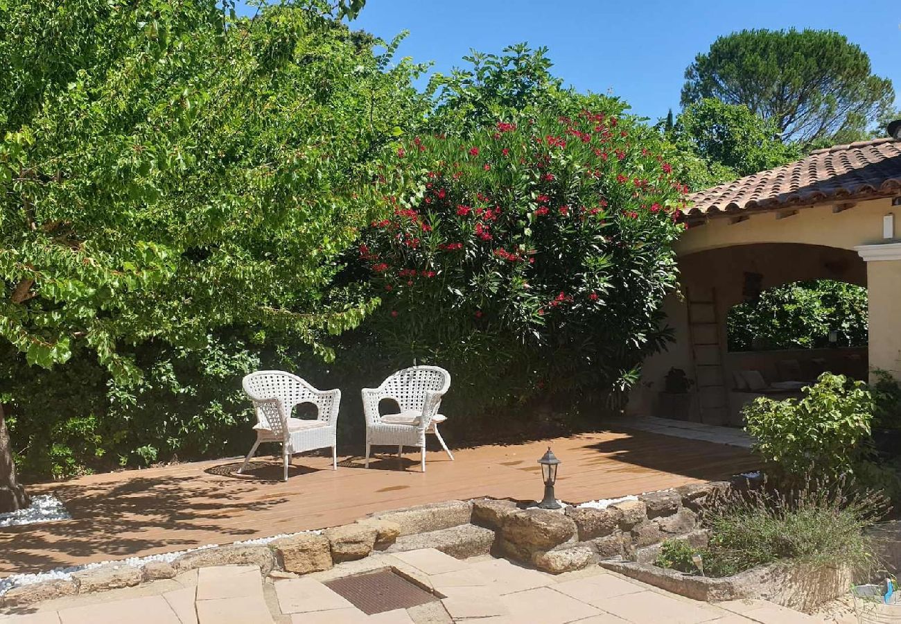 Villa à Le Beaucet - Location vacances maison piscine ALTHEN LES PALUDS  LS6-71.