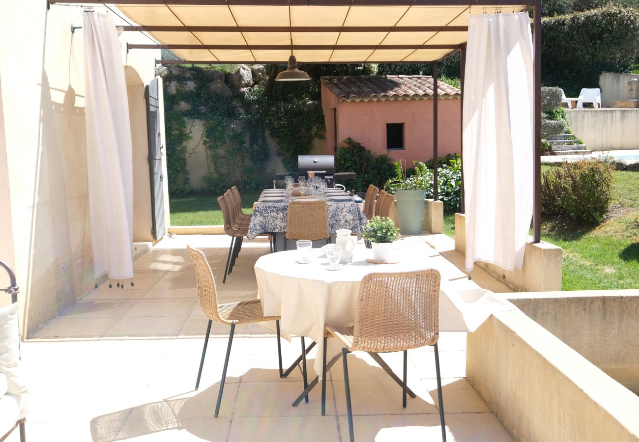 Villa à Puget - Location vacances maison piscine PUGET LS2-442.