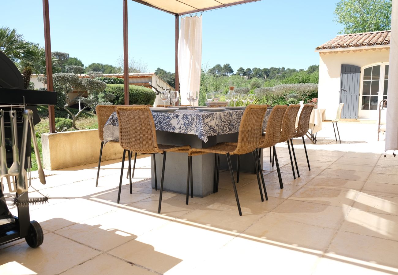 Villa à Puget - Location vacances maison piscine PUGET LS2-442.