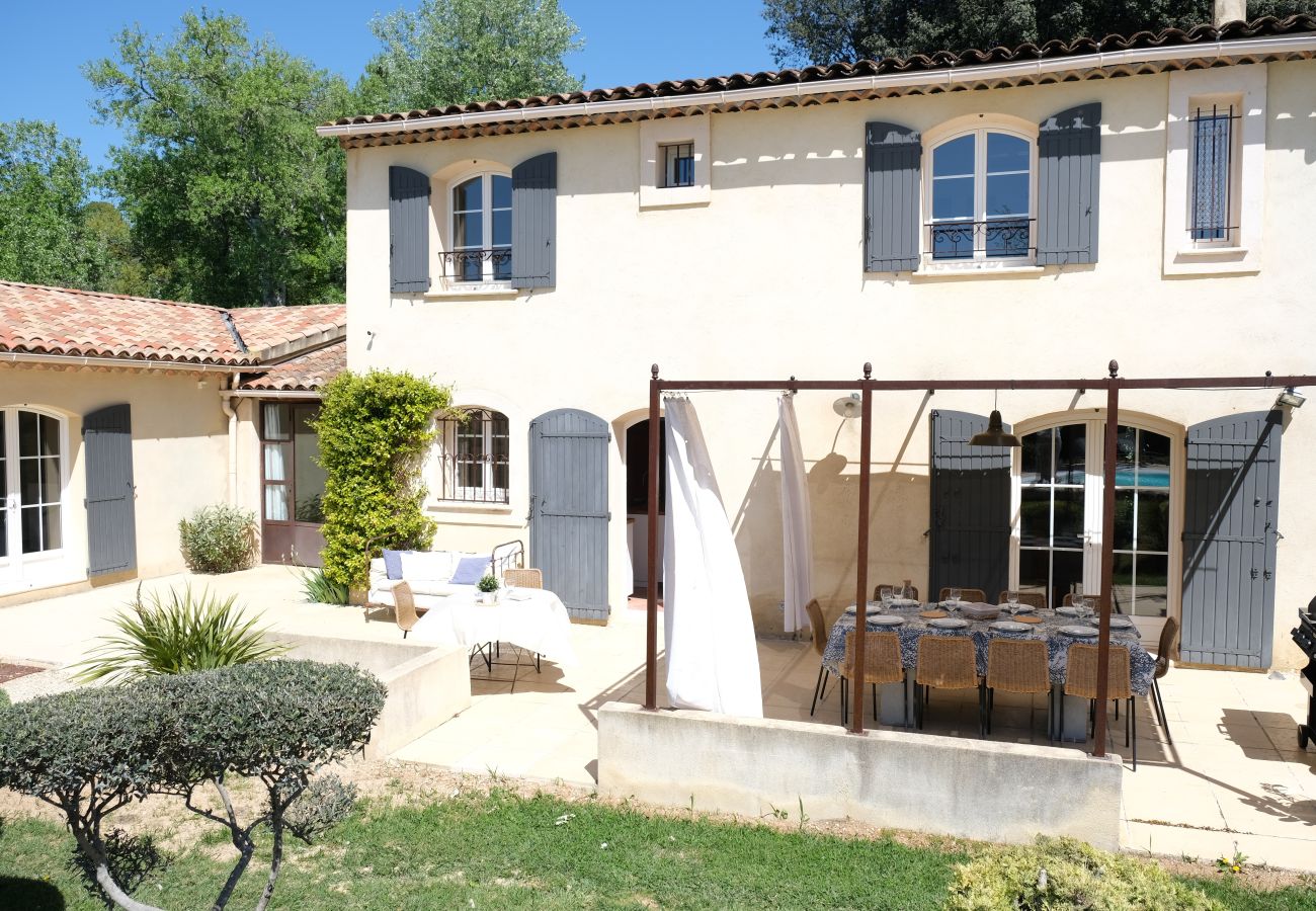 Villa à Puget - Location vacances maison piscine PUGET LS2-442.