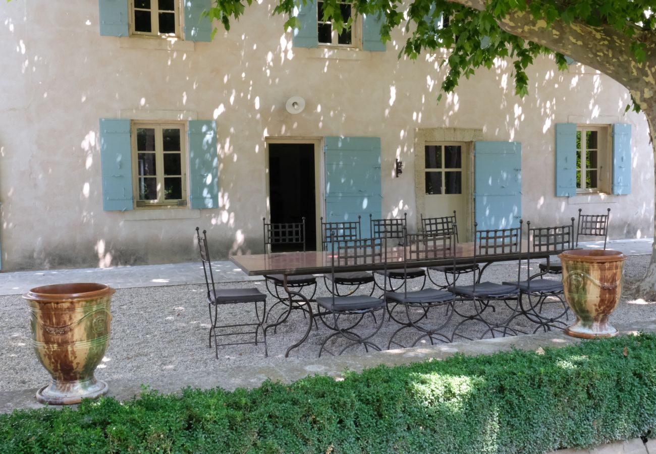 Villa à Cavaillon - Location vacances mas piscine LES VIGNERES LS2-17