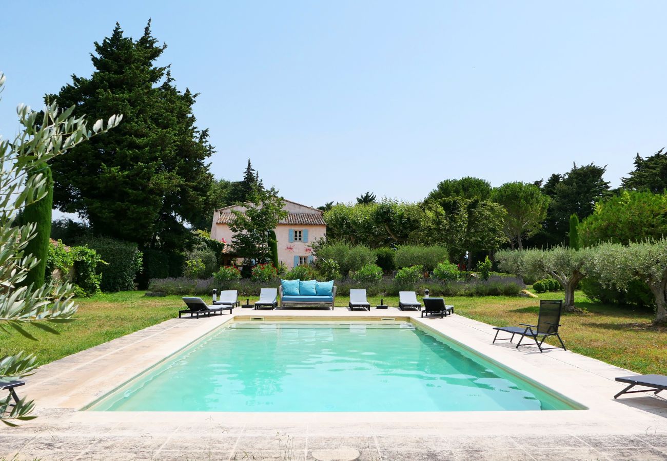 Villa à Cavaillon - Location vacances mas piscine LES VIGNERES LS2-17