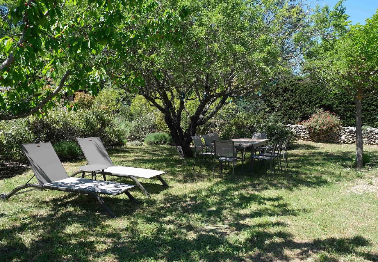 Villa à Saint-Saturnin-lès-Apt - Location vacances SAINT SATURNIN LES APT LS2-444.