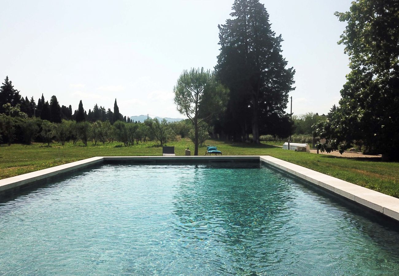 Maison à Eygalières - Location vacances mas piscine EYGALIERES LS1-447