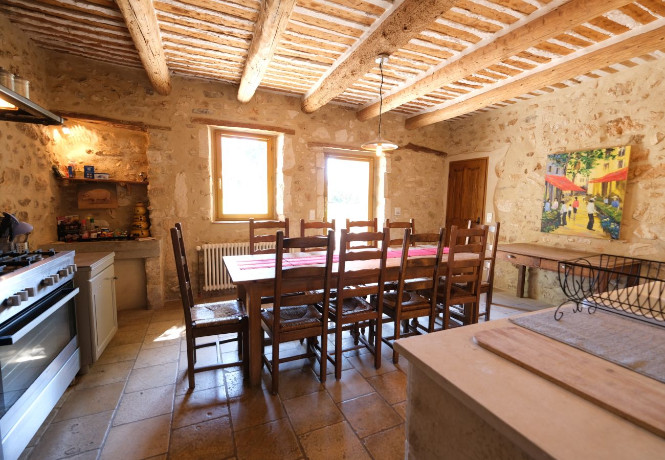 Maison à Eygalières - Location vacances mas piscine EYGALIERES LS1-447