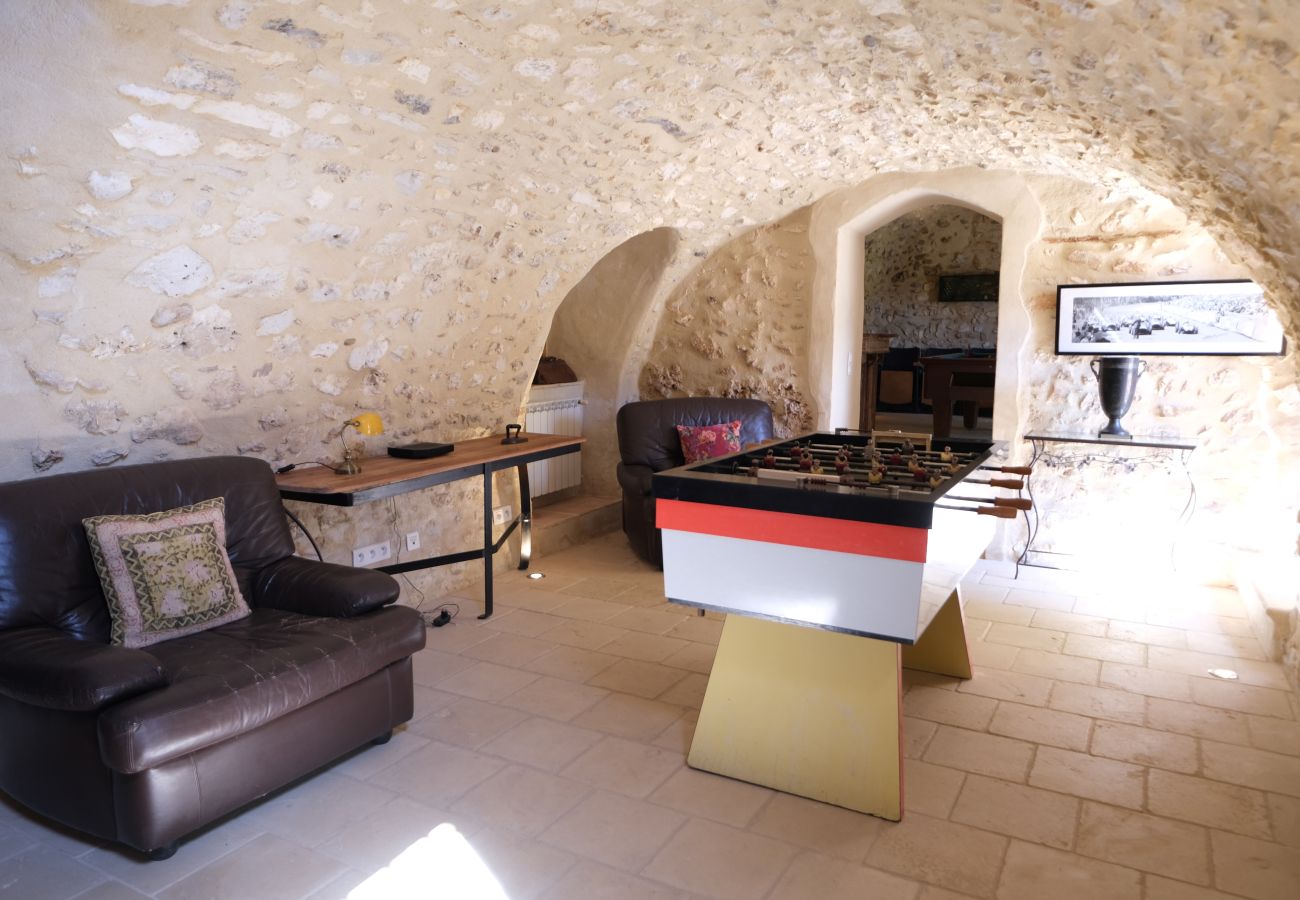 Maison à Eygalières - Location vacances mas piscine EYGALIERES LS1-447