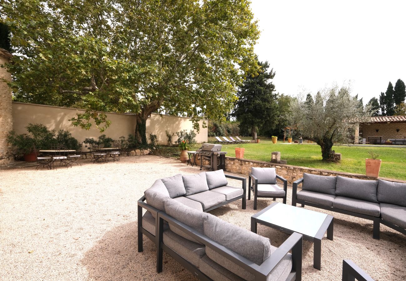 Maison à Eygalières - Location vacances mas piscine EYGALIERES LS1-447