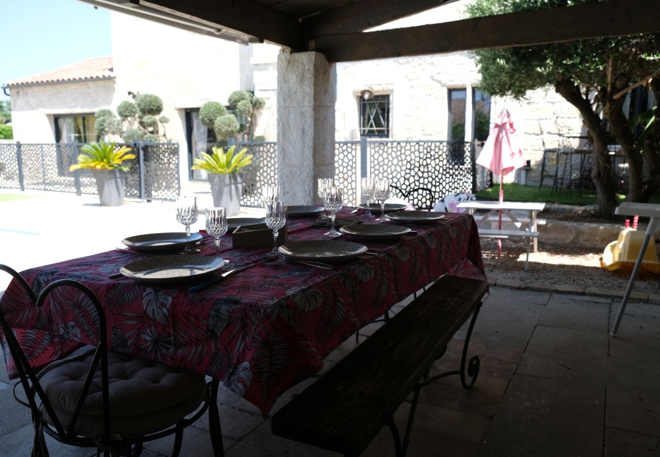 Villa à Beaucaire - location mas avec piscine Beaucaire LS3-450