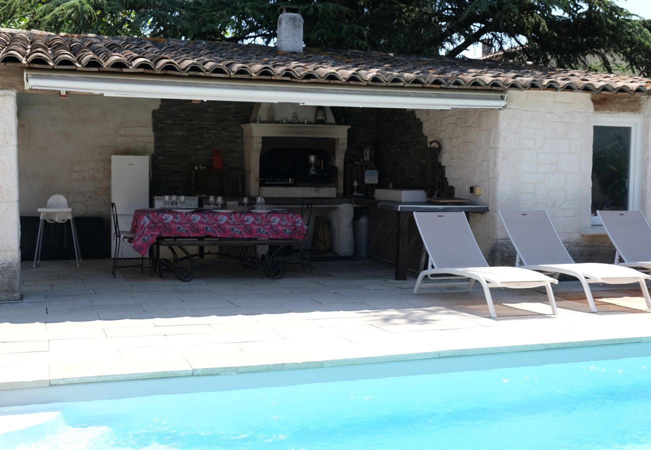 Villa à Beaucaire - location mas avec piscine Beaucaire LS3-450