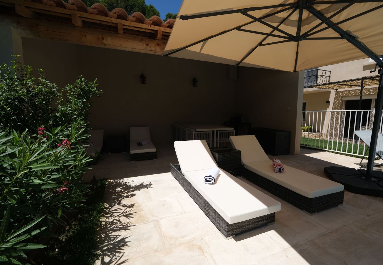 Villa à Mouriès - Villa climatisée piscine chauffée Mouries Alpilles 8 pax