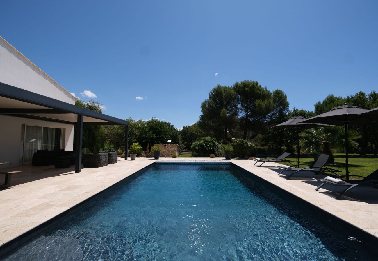 Villa à Saint-Cannat - Villa luxe climatisée piscine jolie vue Aix en Provence