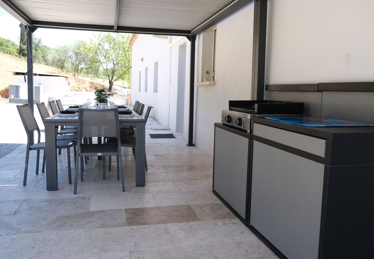 Villa à Saint-Cannat - Villa luxe climatisée piscine jolie vue Aix en Provence