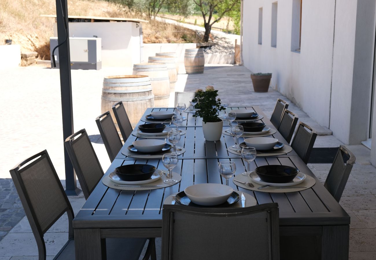 Villa à Saint-Cannat - Villa luxe climatisée piscine jolie vue Aix en Provence