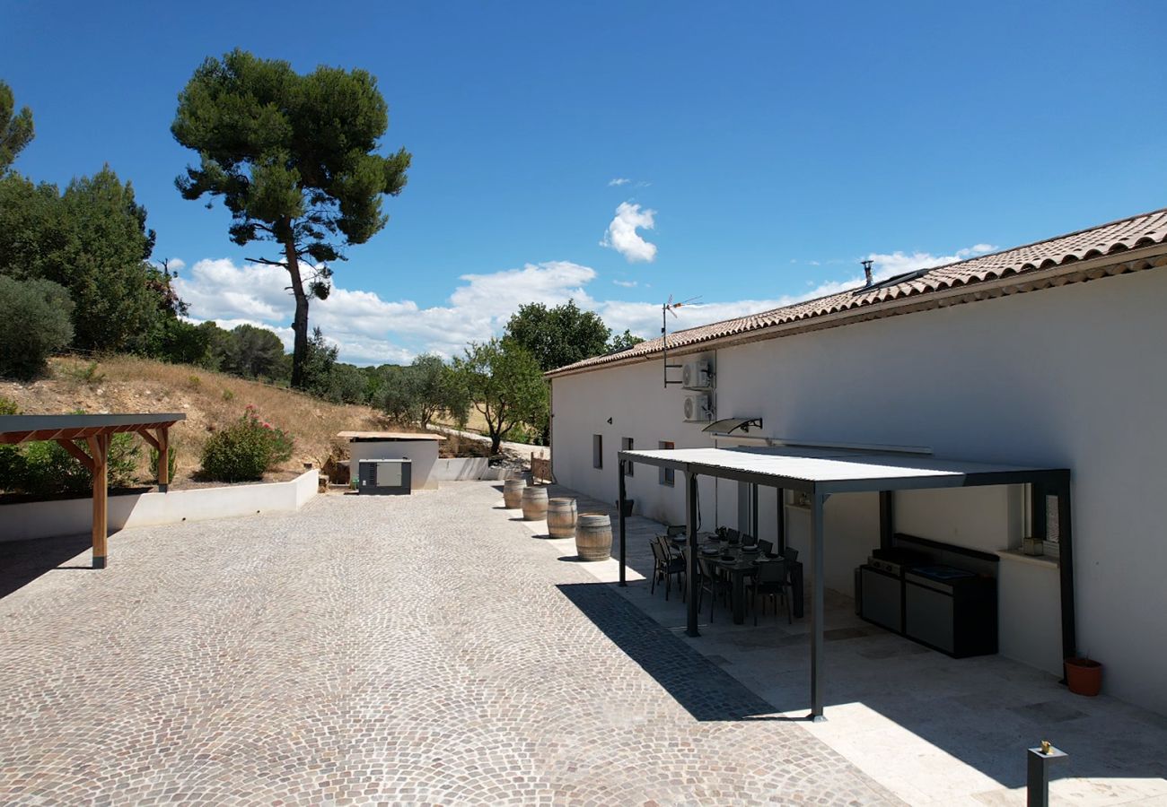 Villa à Saint-Cannat - Villa luxe climatisée piscine jolie vue Aix en Provence