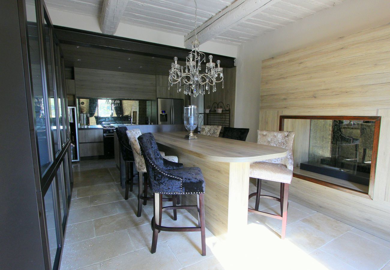 Villa à L´Isle sur la Sorgue - Mas Luxe Piscine chauffée Jacuzzi à L'Isle sur la Sorgue 