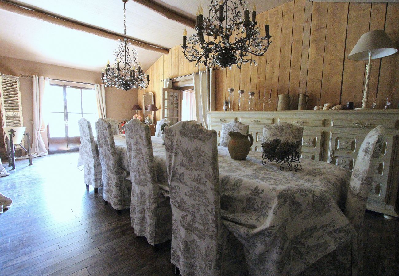 Villa à L´Isle sur la Sorgue - Mas Luxe Piscine chauffée Jacuzzi à L'Isle sur la Sorgue 